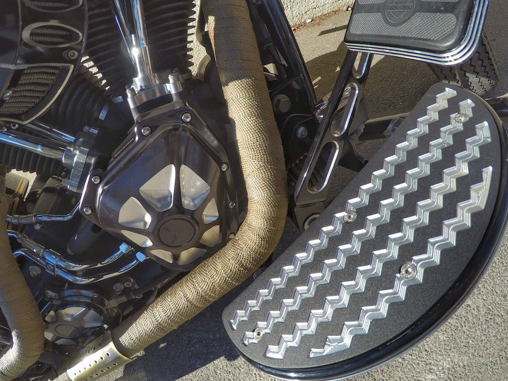 Platines reposes pieds Harley Davidson Softail