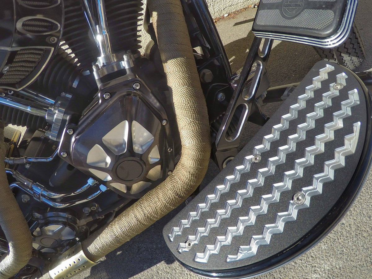 Platines reposes pieds Harley Davidson Softail
