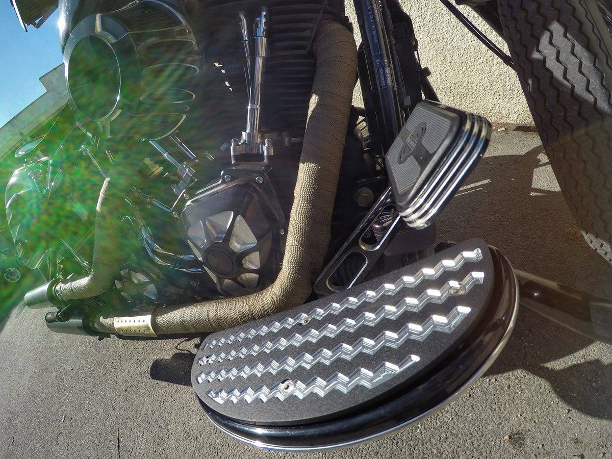 Platines reposes pieds Harley Davidson Softail