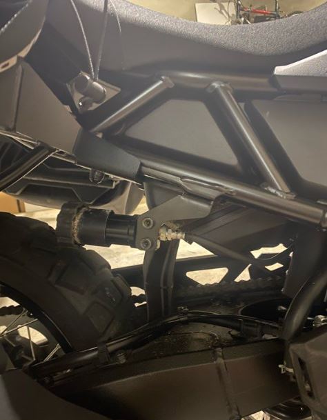 Deport Molette Suzuki Vstrom 800 DE