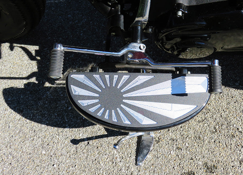 Platines reposes pieds Harley Davidson Softail