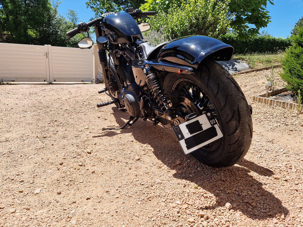 Support de plaque Sportster homologué