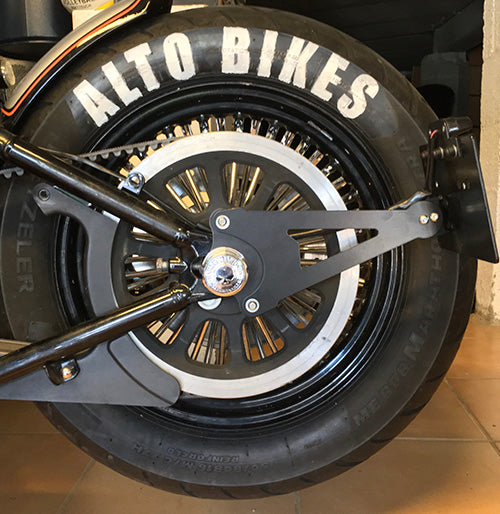 Support de plaque Homologué pour Harley Davidson ( Modèle antérieur à 2018 )
