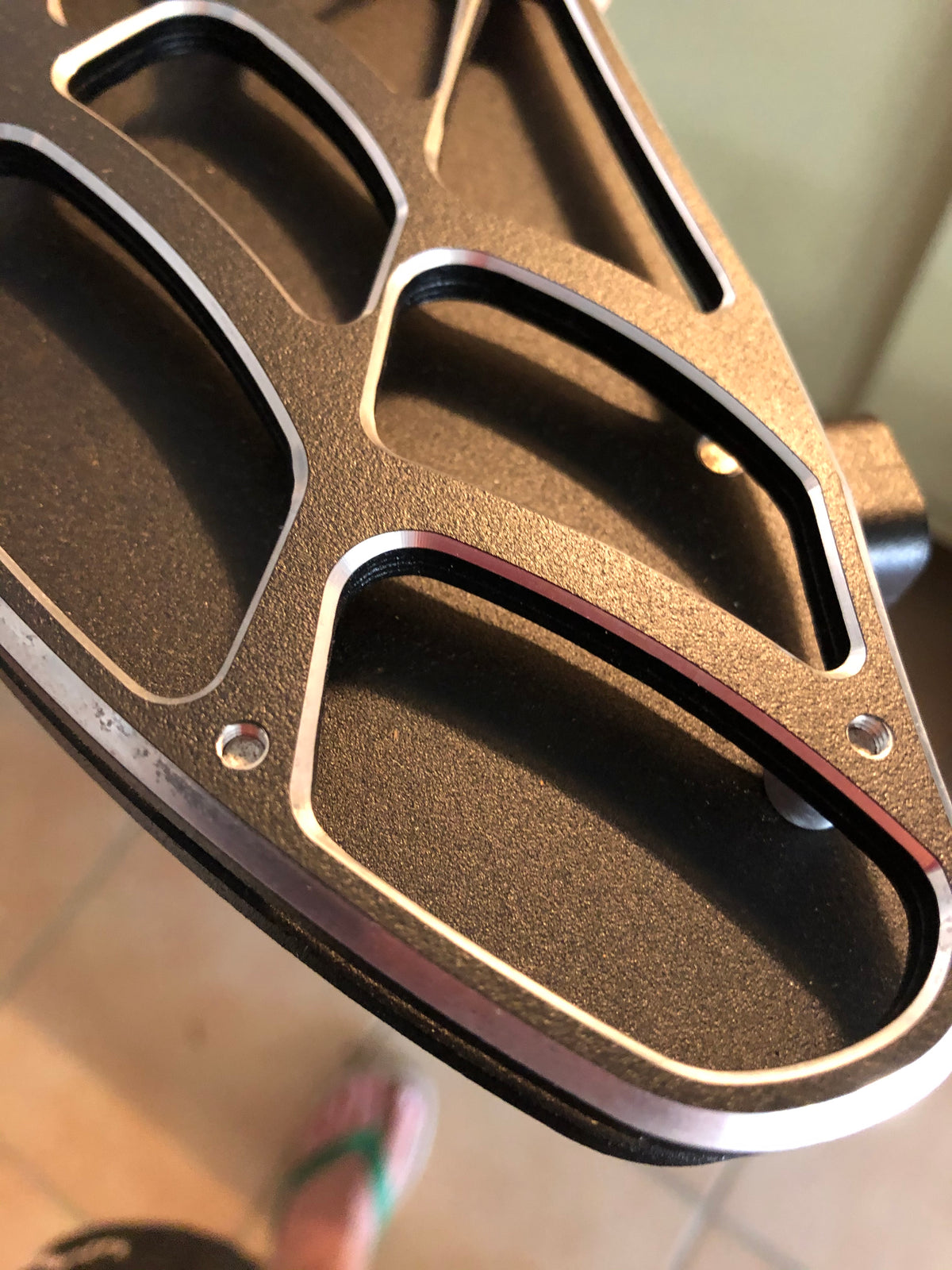 Platines reposes pieds Harley Davidson Softail