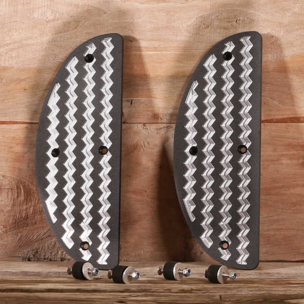 Platines reposes pieds Harley Davidson Softail